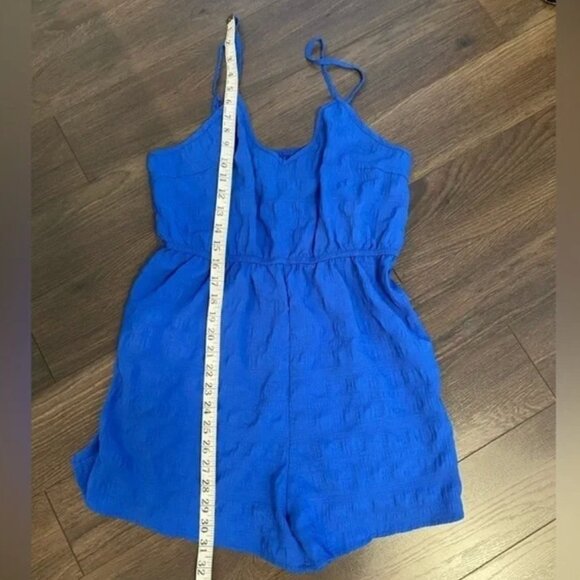 Royal Blue Romper - Picture 10 of 11